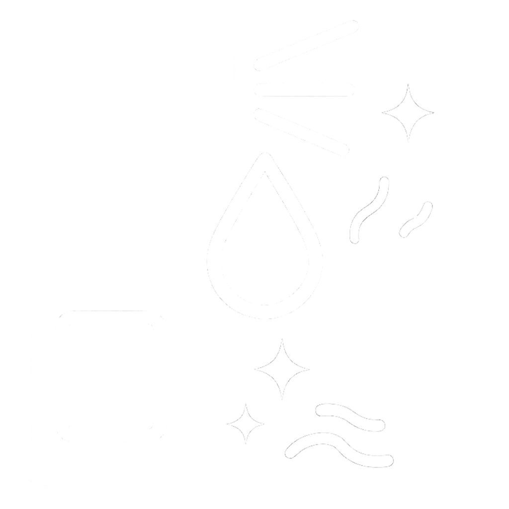 Aplicación de detergentes para eliminar suciedad, alérgenos y virus del sofá